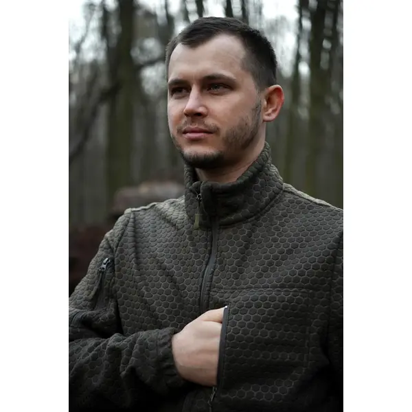 Купити Флісова кофта Militex Windblock Tactical Khaki mod. 4 M за